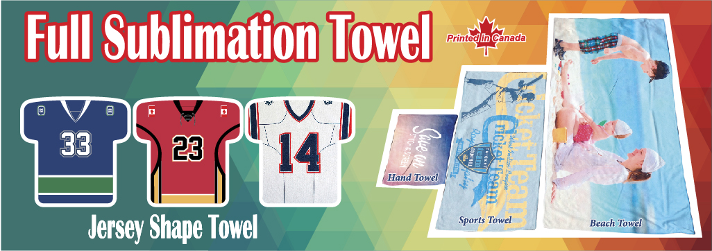 sublimation towel promo