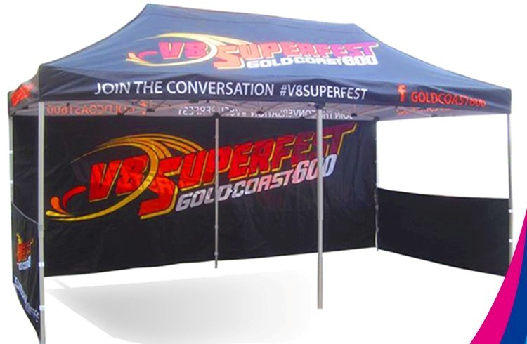 Event Tent with Full color custom printed logo